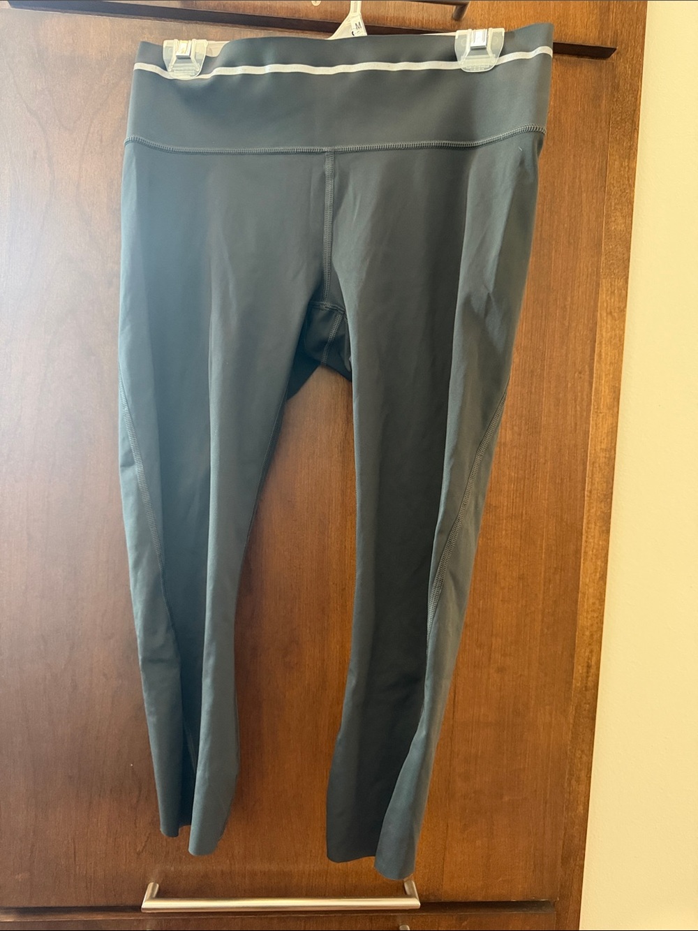 Kids Active Performance Leggings - Dark Green